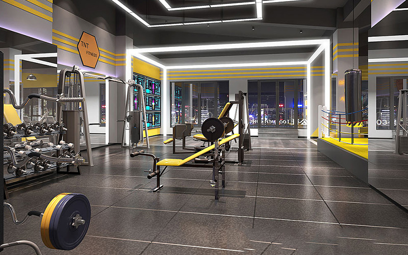 2000㎡健身匯裝修設計